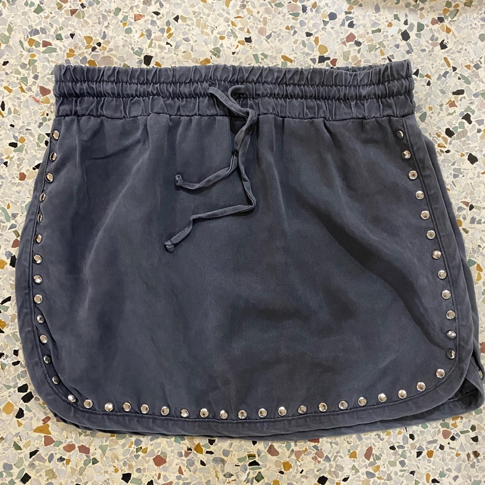 Monrow mini skirt with studs size S